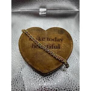 Multi Gem Vintage Gold Tone Bracelet Jewelry